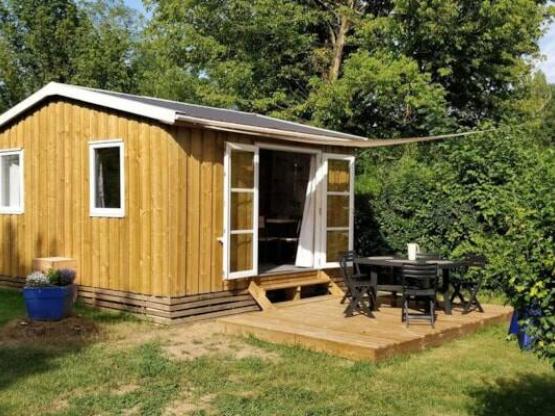 Cabanes Lodges 21 m2 (2018) - 2 chambres - coin cuisine - salon - WC - sans salle de bains