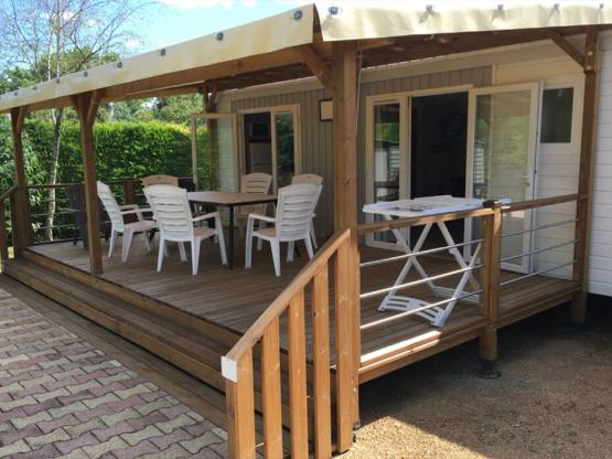 Location de mobil-home Grand confort-2 pour max 5 pers.