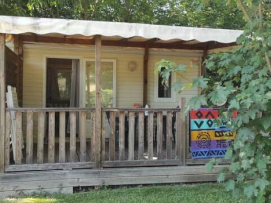 Mobil home 2 chambres avec télévision