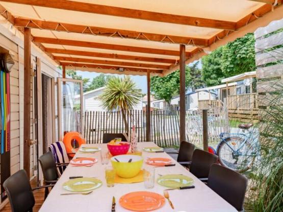 Mobil-home Détente Premium 36m² - 4 chambres + télévision et lave vaisselle