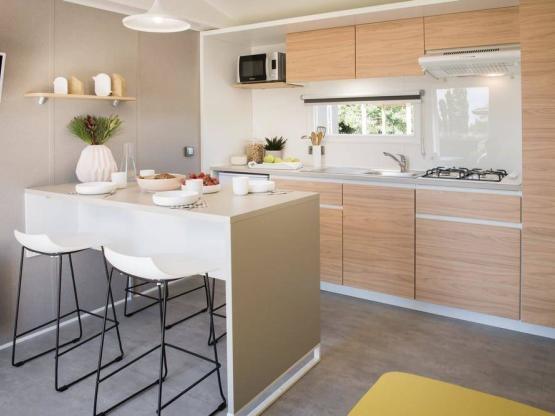HETRE. Mobil Home 4 pers. 33 m²