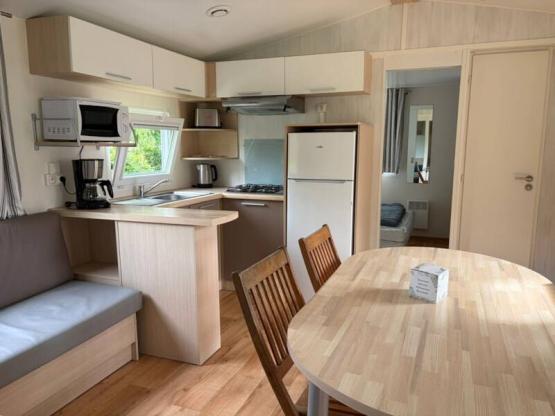 Mobil-home Premium (3 chambres) + Terrasse couverte