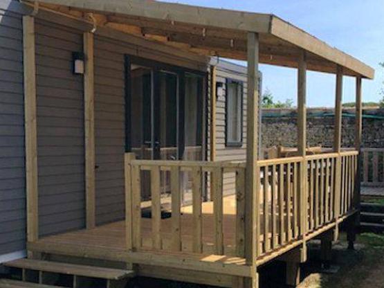 Mobilheim Premium XXL 36m² clim- TV inclus