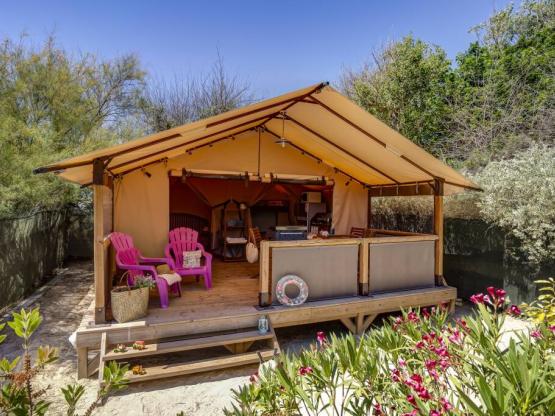 WALIBOU Lodge Confort, env. 30 m², sur pilotis, 2 chambres