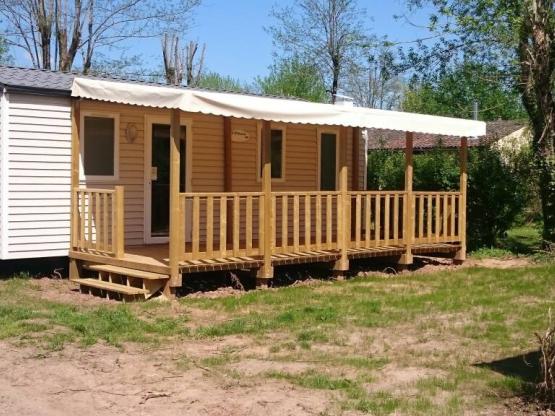 *** Mobilhome Confort ohara/trigano terrasse couverte