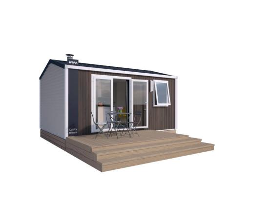 Mobil-home Standard 18m² (1 chambre) + TV + Terrasse