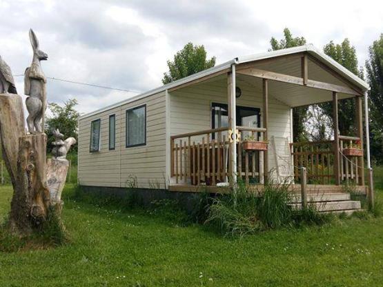 Mobilheim Panama 32m² (23m² + Terrasse 9m²)- 2 Schlafzimmer