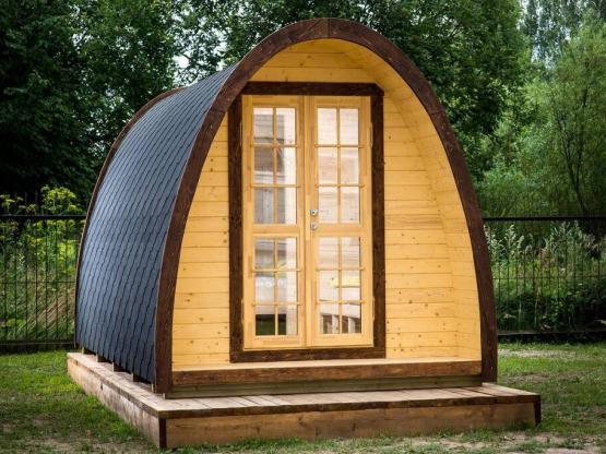 INSOLITE Cabane POD - Esprit nature alliant le confort et la simplicité