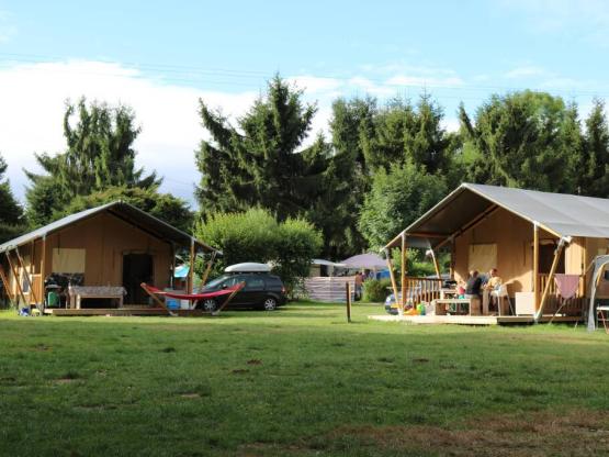 Safari Tent 35 m² zonder privé sanitair -without sanitary facilities