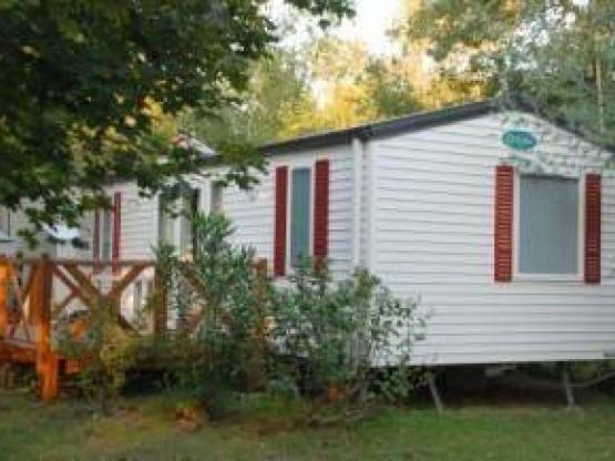 Stacaravan 2 slaapkamers - Terras