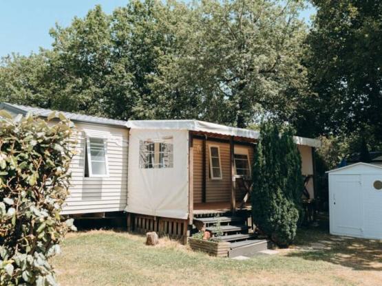 Mobil home (2 chambres) - Terrasse couverte