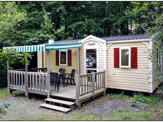 Mobil-home - 29 m², WC, douche, terrasse