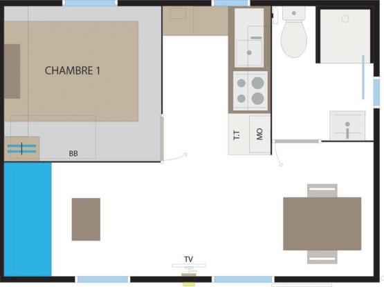 Mobil home URSUYA 1CH