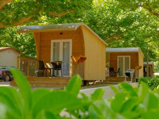 Cabane POP - terrasse 12m² (sans sanitaires - ni eau) Climatisé + Wifi