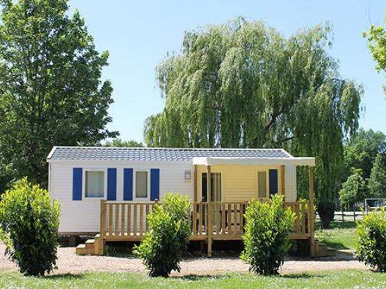 Mobile-home 4 chambres 40m² avec terrasse intégrée 18m²