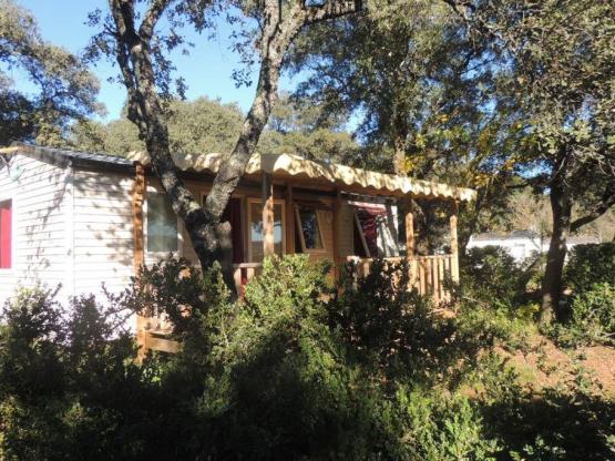 Mobil-home Confort FAMILY PLUS 32m² (3 chambres) - terrasse couverte  TV INCLUSE arv/départ dimanche