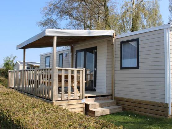 Mobilhome Nirvana 4 chambres 8 pers - 40 m² + terrasse semi couverte