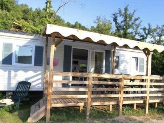 Mobil-home Le Baou 3 chambres - terrasse couverte