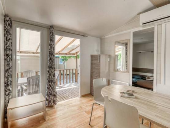 Mobil-home Le Baou 3 chambres - 33m² - terrasse couverte 15m²