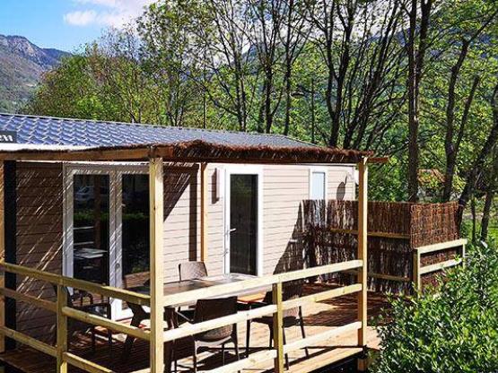 Stacaravan SAVOIE 26m² - 2 slaapkamers + airconditioning