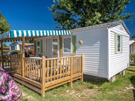Mobil-home STANDARD ECO  2 chambres 24m² Terrasse Couverte