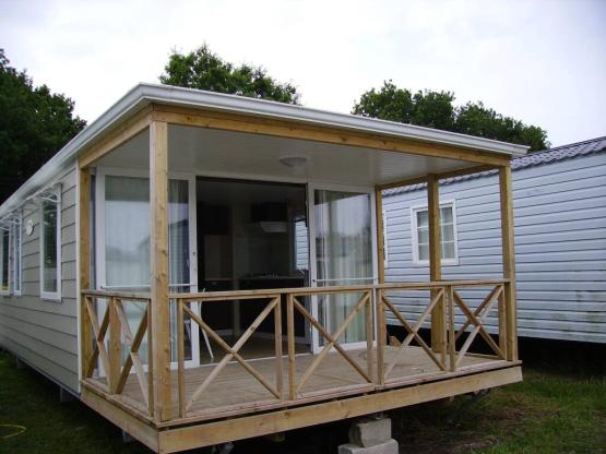 Mobil home Duo 31m² (2 chambres devant la riviere)