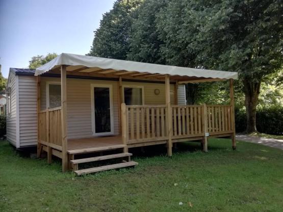 Mobil home O'Hara 734 30 m² / 2 chambres/ terrasse couverte 18 m²