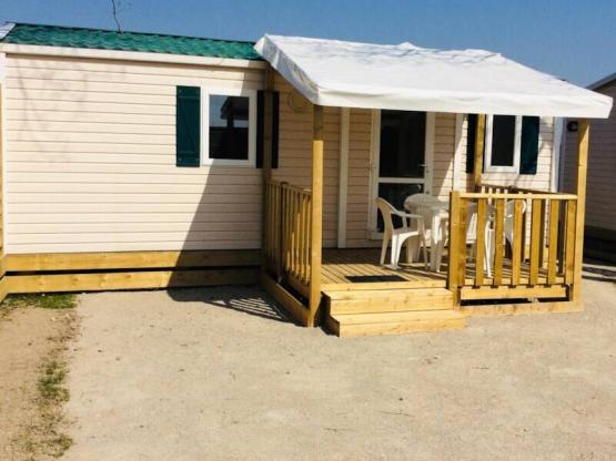 Mobilhome N°12 - 2 chambres - Terrasse