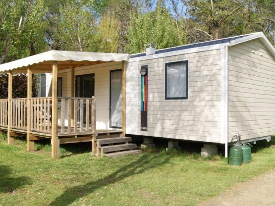 mobilheim 3 Zimmer überdachte Terrasse