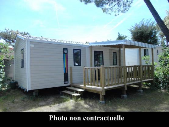 Mobil Home 2 Chambres 28m² Pour 4 Personnes Maximum