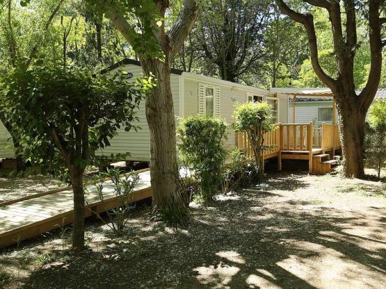 Mobil home LIFE - 2 chambres - adapté aux personnes à mobilité réduite