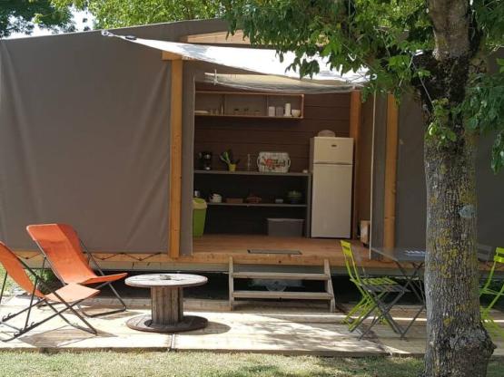 Bungalow Maori Confort 17m² 2 kamers (zonder sanitair)