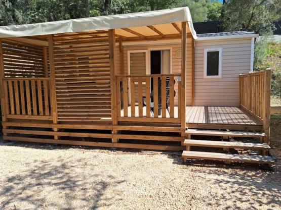 Mobil home 2 chambres Domino - climatisation Confort 24m²