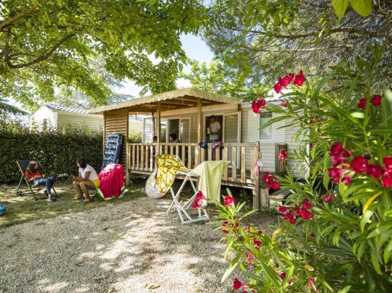 Mobil home 2 chambres Riviera Confort - climatisation