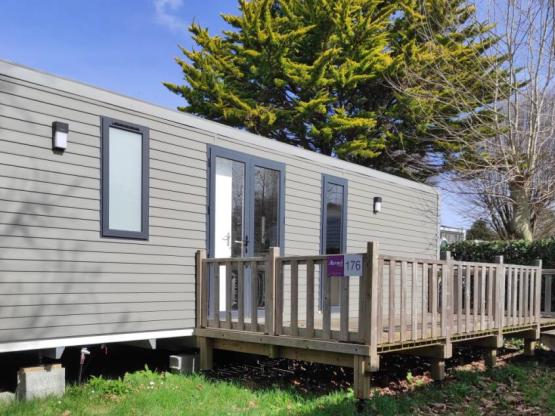 Mobilheim XL Premium 33 m² + Spüllmachine