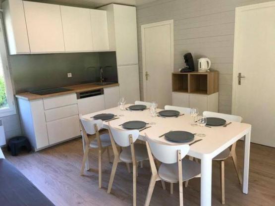 Chalet Premium 37 m² / 2 chambres - Terasse semi-couverte