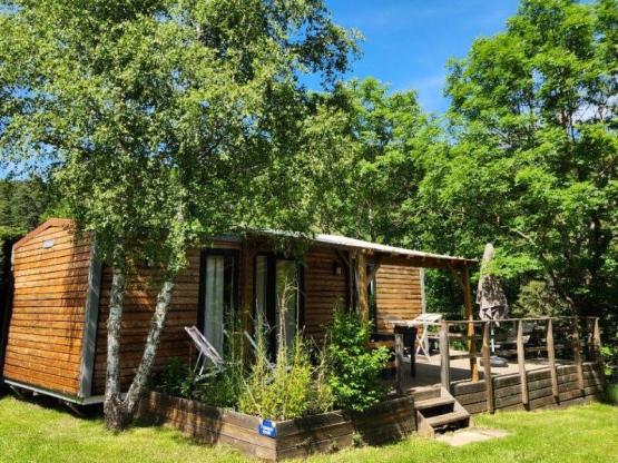 Mobil-home Premium 32m² (2 chambres) + Terrasse 38m² + TV + LV + BBQ + 2SDB