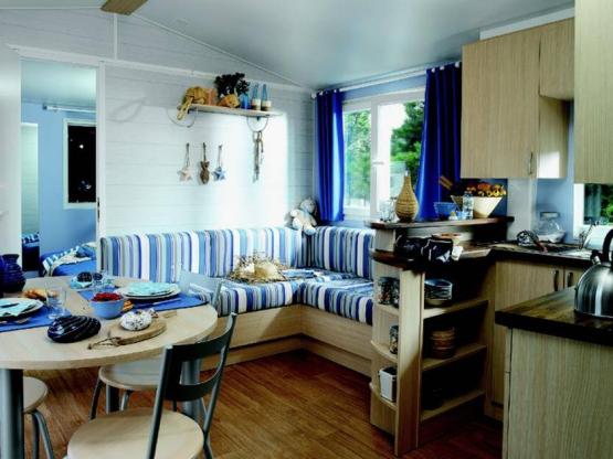 Mobile home PIC DU MIDI -  2 chambres = draps + serviettes +ménage