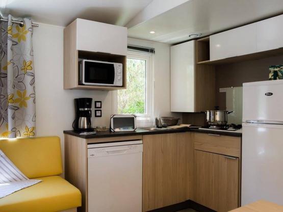 Stacaravan Confort / 4 slaapkamers / 2 badkamers