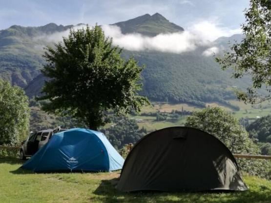 Tente prêt à camper