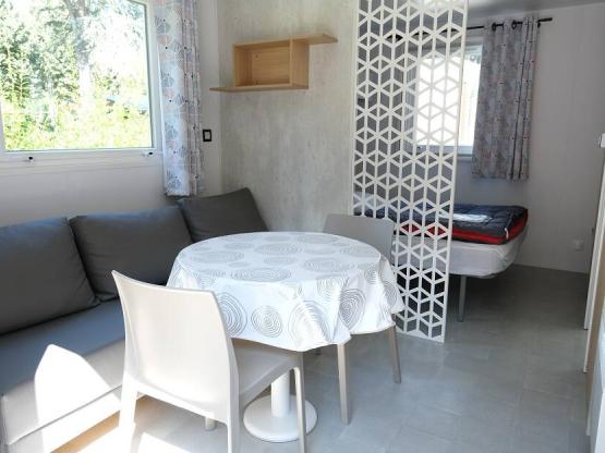 Mobil home BORA - 1 chambre - 18 m² - terrasse 9 m² - Nouveauté 2020