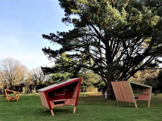 Holzhütte - Cabanétape Clochette - 1 Zimmer - 5 m²