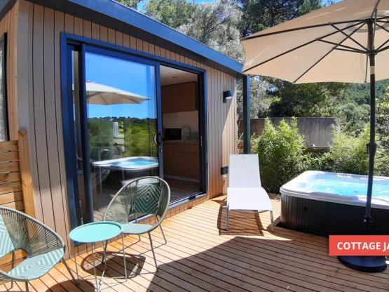 Cottage JASMIN + jacuzzi 21m² (1 chambre)