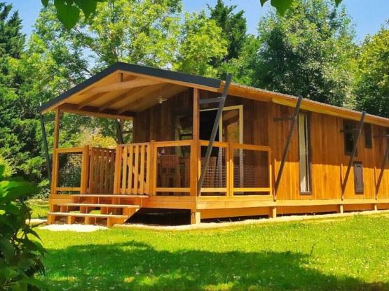 Eco'Lodge 32m² (2 slaapkamers) 4/6 personen + overdekt terras