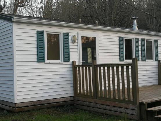 Mobilhome PRIVILEGE Dimanche - 2 chambres - 40m² terrasse comprise