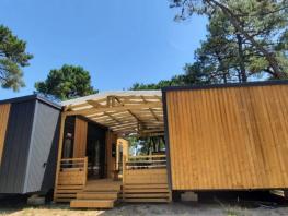 Mobile Home Tropical Lodge Family - 36.80 m² (unité)- 6 Ch/12 pers - TRIBU XXL