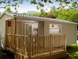 Mobil-home Confort 27m² / 2 chambres - terrasse semi-couverte
