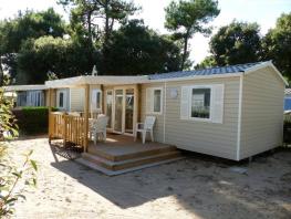 10/11 Nights - Mobilhome Magdalena 33 m² - 3 bedrooms + sheltered terrace