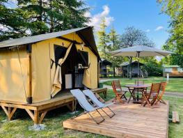 Safari tent / 2 bedrooms - terrace