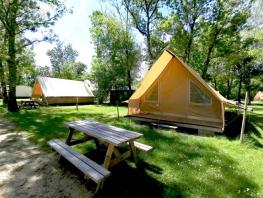 Tente Lodge 24m² / 2 chambres - sans sanitaires